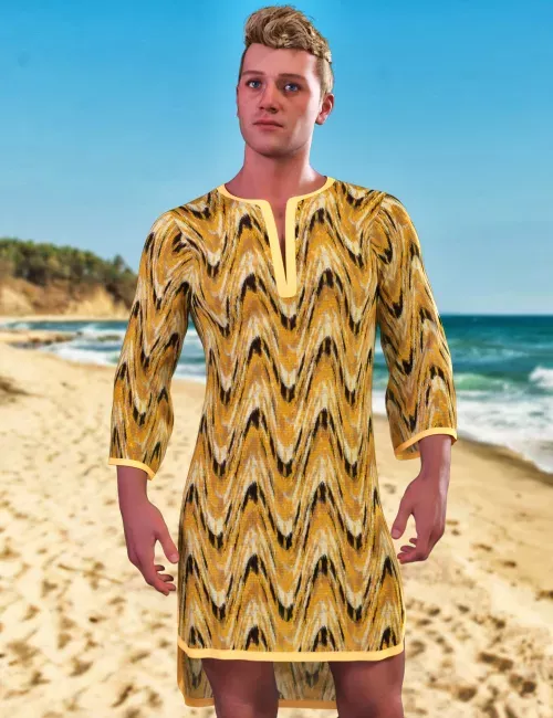 JMR dForce Marian Tunic for Genesis 9 and 8 Male