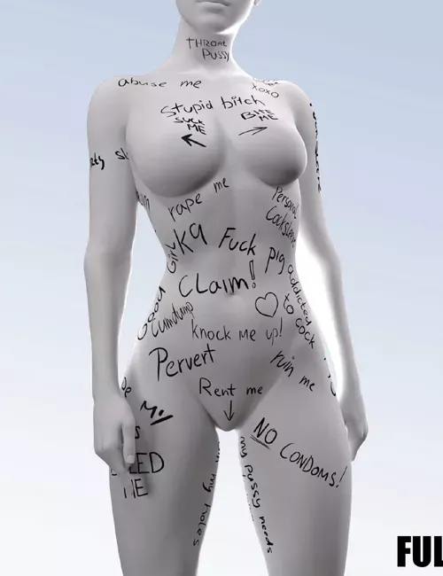 Lewd Body Writing for G8F - Vol. 3