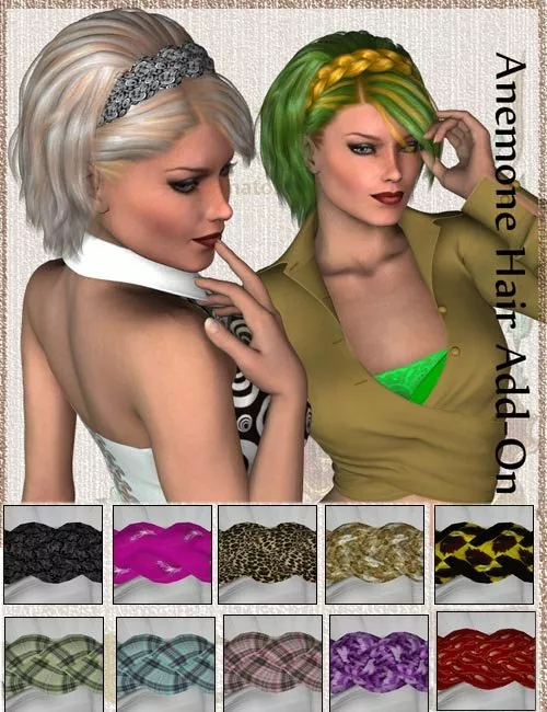Anemone Hair Add-on