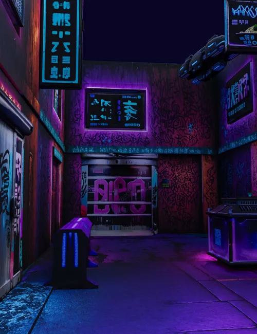 Cyberpunk Alley