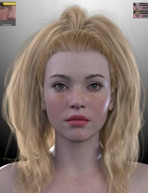 Daria M Pro - HX Natural Textures for Genesis 9
