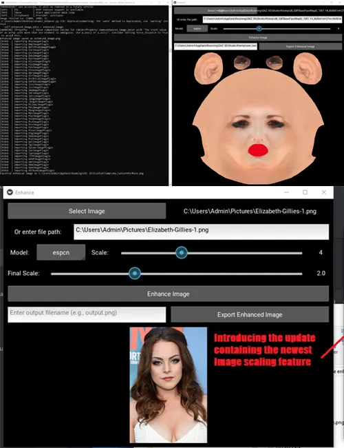 DAZ3D Studio AI-Based Shader/Texture Enhancer