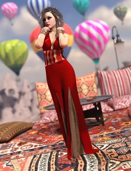 dForce Carmen Outfit for Genesis 9