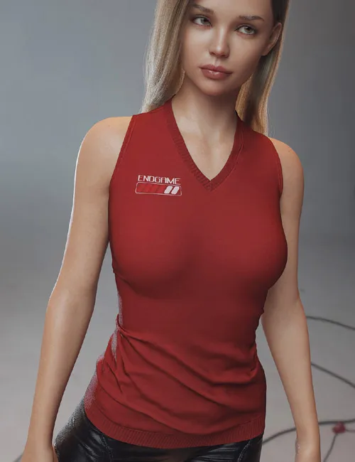 dForce Casual Long Tanktop Genesis8-8.1Female