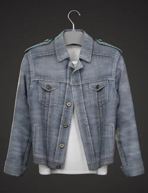 dForce Denim Jacket and TShirt for G8M, G8F, and G9