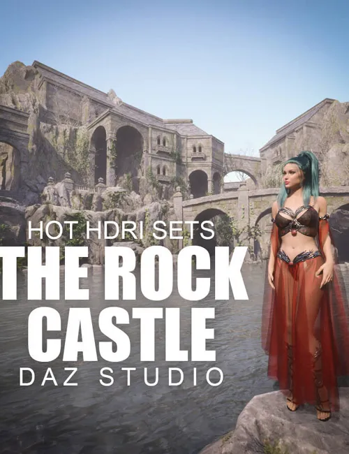 Hot HDRI Sets - The Rock Castle - DAZ Studio