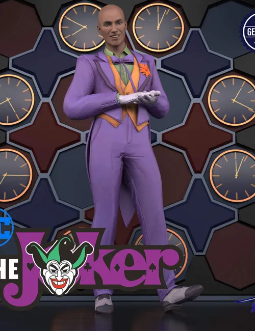 Lyko3D Classic Suit Joker Outfit 81825 for G8M