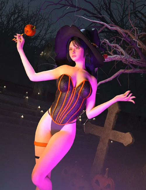 MG-Halloween Witch G9 G8F