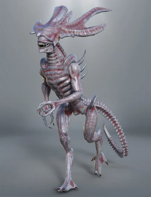Midnight Alien Demon King Albino Textures