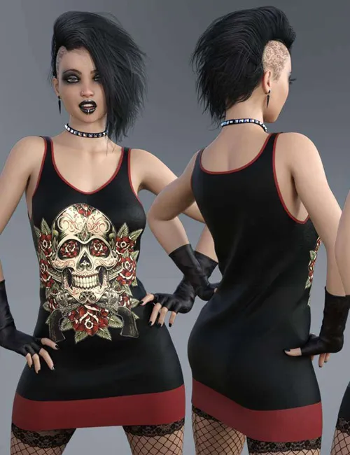 Nitro Tank Top for Genesis 8 Female