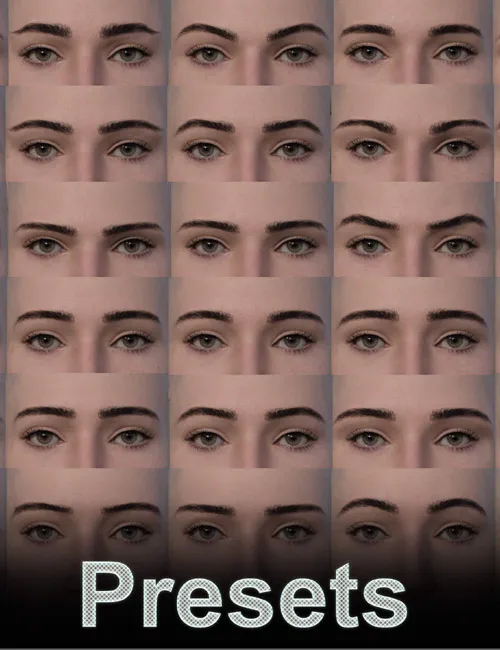 NM Eyebrow Morphs for Genesis 9