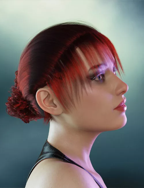 Prae-Alex Hair For G8/G9 Daz