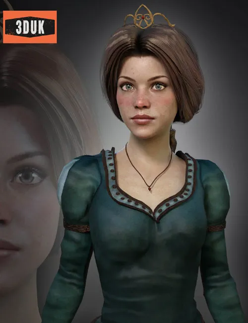 Princess Fiona Human For G8F