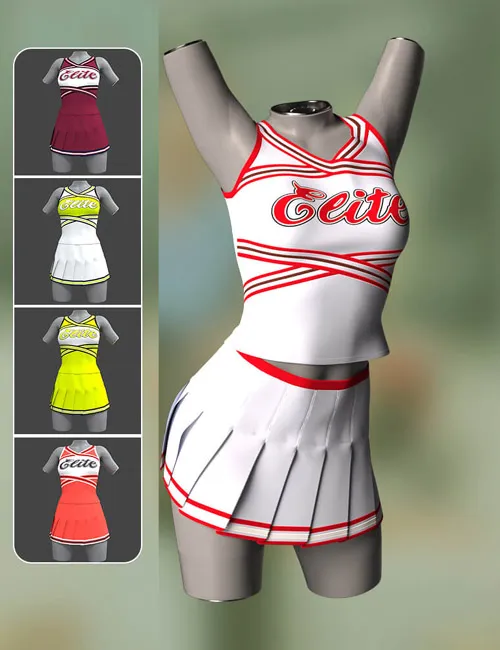 RQL-dForce Cheerleader Outfit G8F & G8.1F