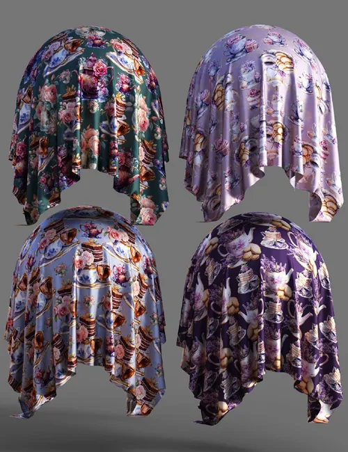 Teatime Elegance Fabric Iray Shaders - MR
