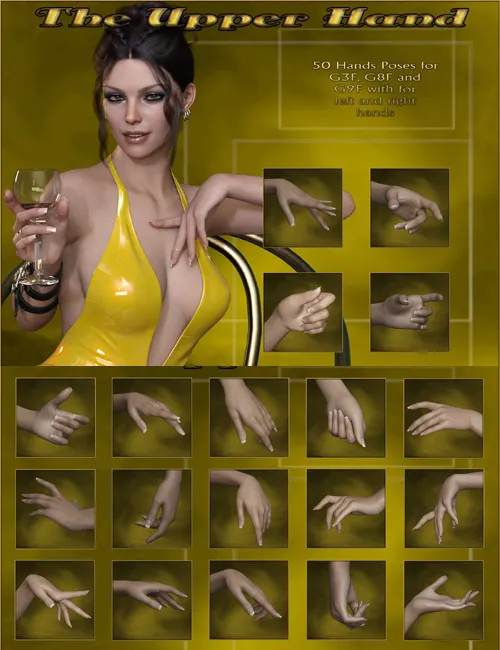 The Upper Hand - Hands poses G9F-G8F-G3F
