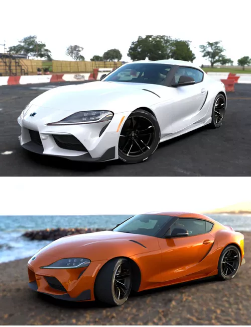 Toyota GR Supra 2020 for DAZ Studio