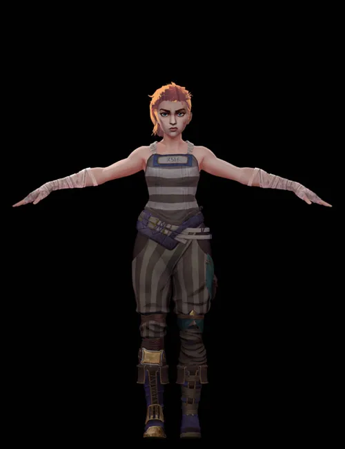 Vi teen model Arcane BLENDER