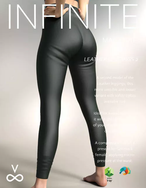 Leather Leggings 2 for G8F and G8.1F