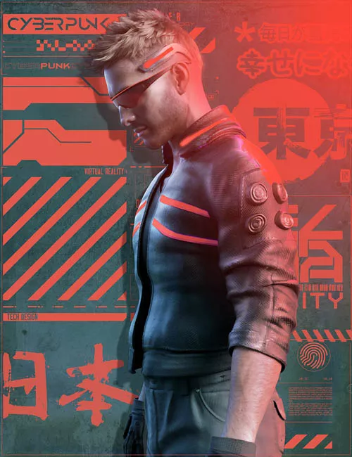 Ron's Cyberpunk Custom Shapes and Brushes
