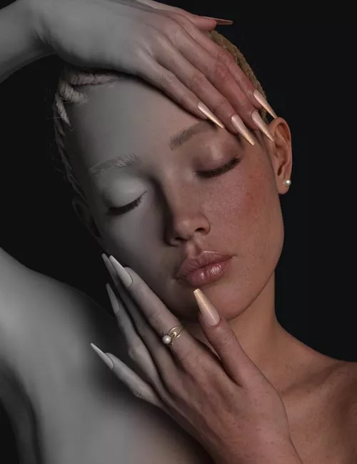 FK Manicure Muse Morphs and Materials for Genesis 9 MR Bundle