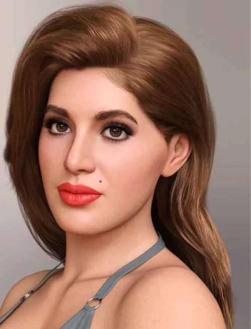 Celeste Hair Addon Jelly for G9F