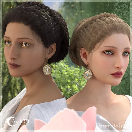Arah3D Pandora Hair for G8F and G9