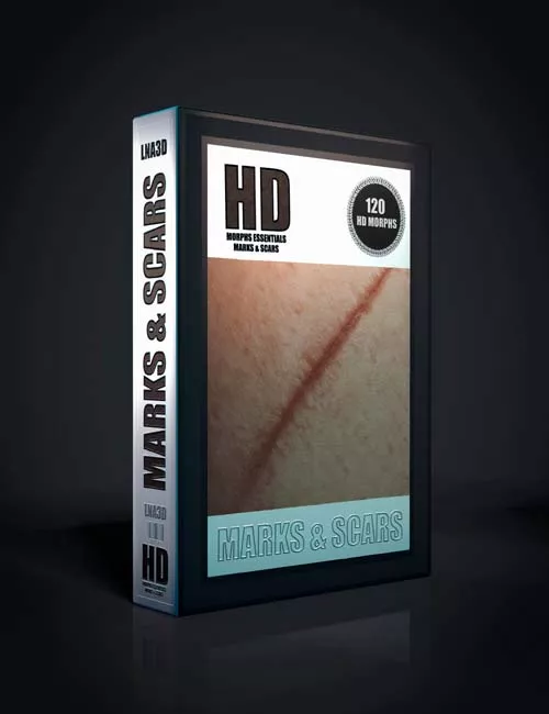 HD Essentials Marks and Scars for Genesis 9