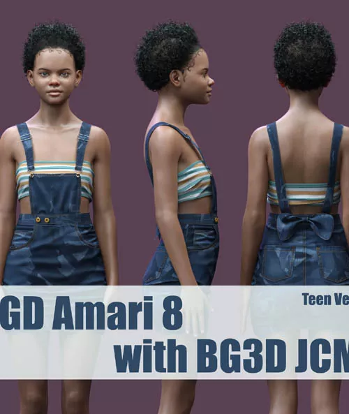 BG3D Add-On Pack for AGD Amari Teen and Adult for G8/8.1F