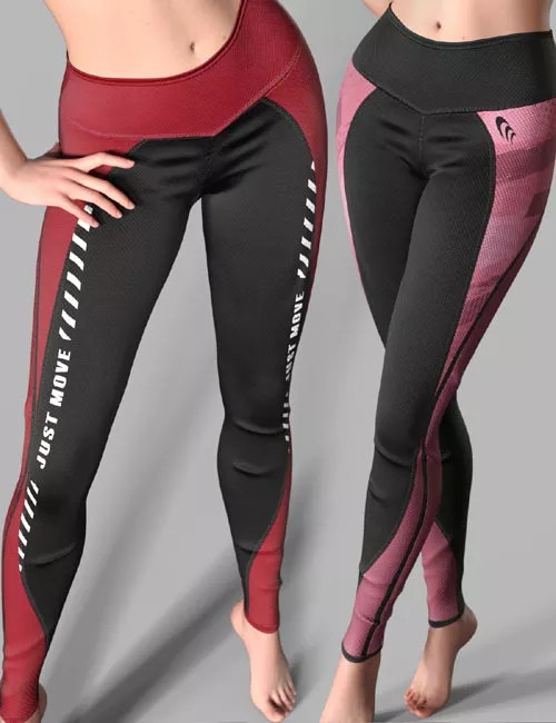 Vision for dForce High Sport Leggings Genesis 8-8.1F and G9
