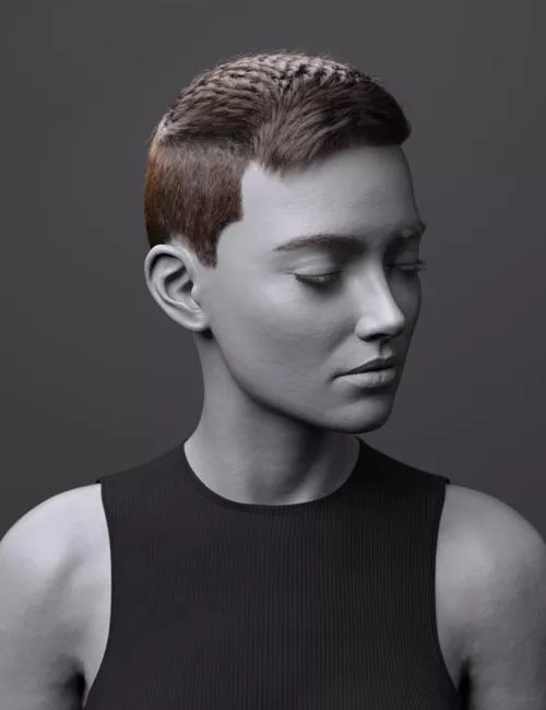 dForce FV Windswept Short Hair for Genesis 9