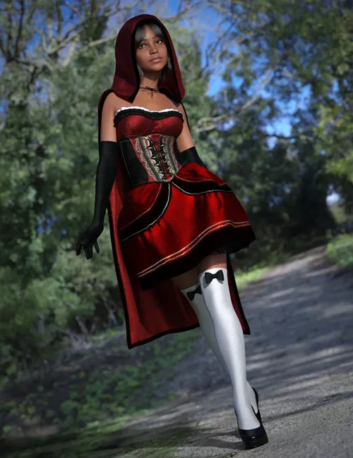 dForce Woodland Fantasy Outfit for Genesis 9