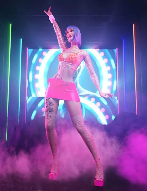 Artful Moves Poses for Genesis 9 and 8 Female