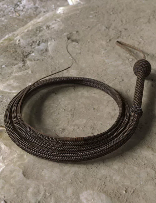 Fully Poseable Bull Whip