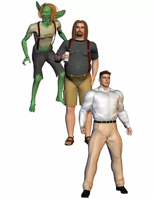 Michael 2.0 Morphing Clothing Pack 1 & 2