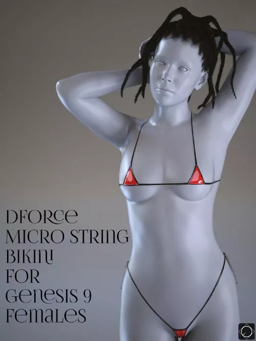 dForce Micro String Bikini for Genesis 9 Females