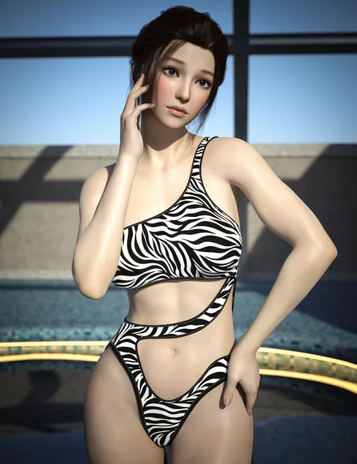 AH Bodysuit Set 03 For Genesis 9, 8 and 8.1 Female