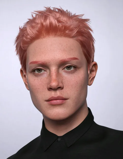 AK Spiky Hair for Genesis 9