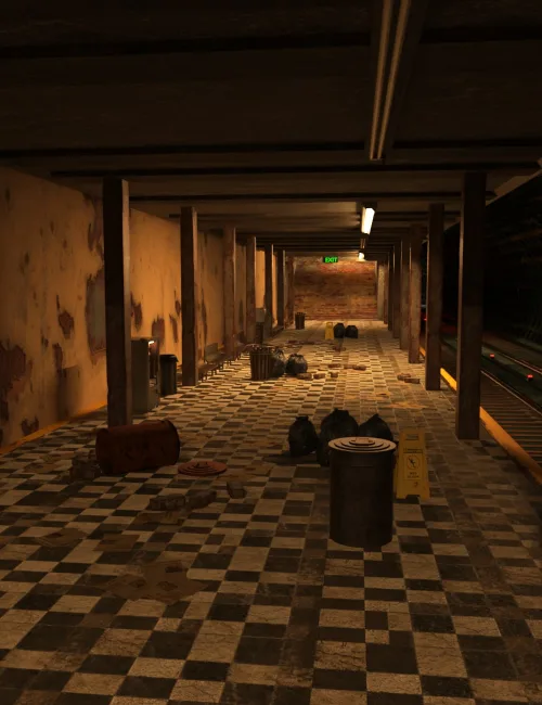 AP Post Apocalyptic Subway Add-On