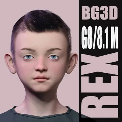 BG3D_REX for Genesis 8/8.1 Male