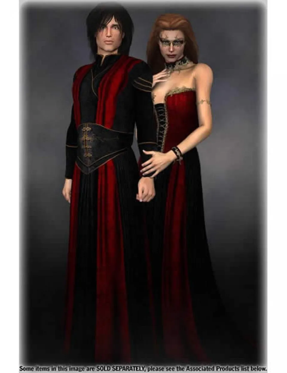 Blood Lust for Morphing Fantasy Dress