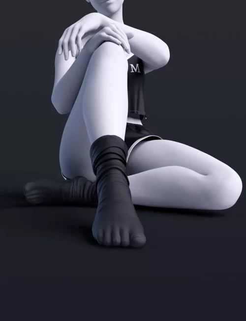 BS Removable Socks Collection for Genesis 9
