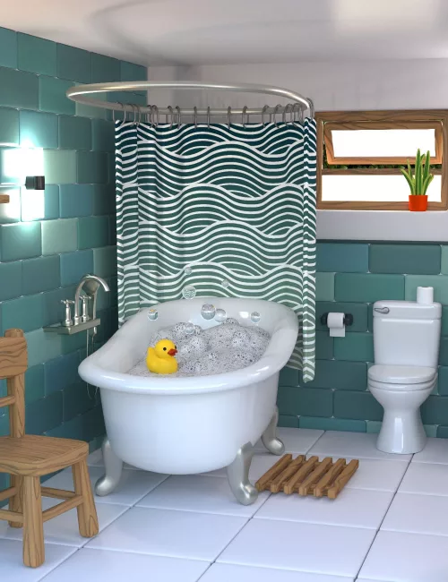 Bubbly Bathroom