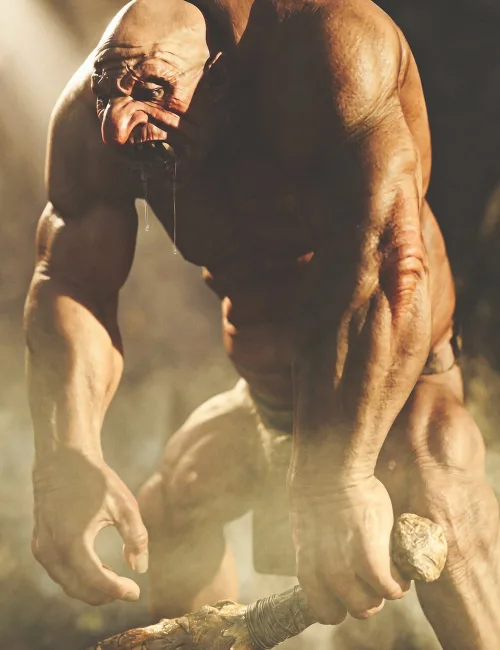 Cave Troll HD for Genesis 9
