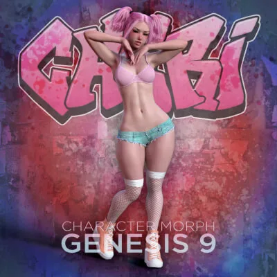 Cheri Character Morph for Genesis 9