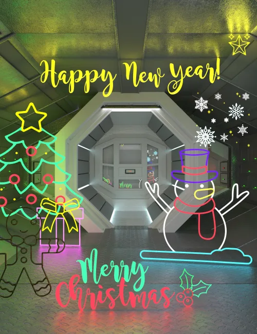 Christmas Neon Decorations