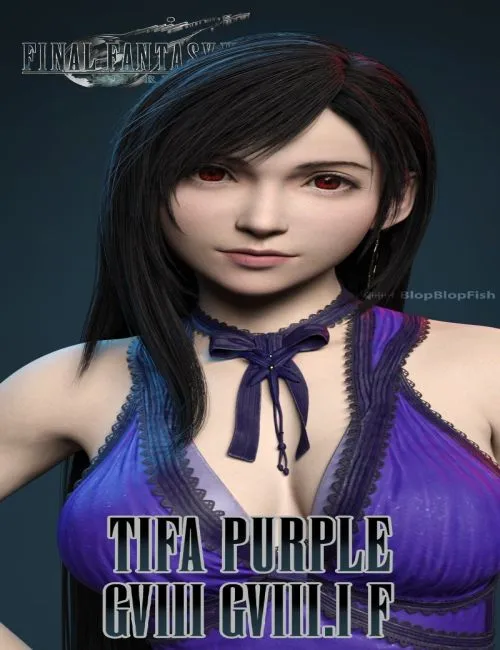 FF7R Tifa Purple for G8F