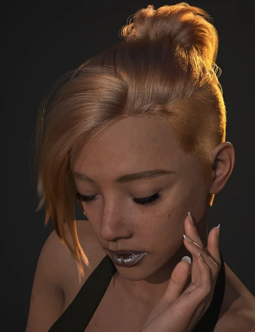 dForce AO Cauan Hair for Genesis 9