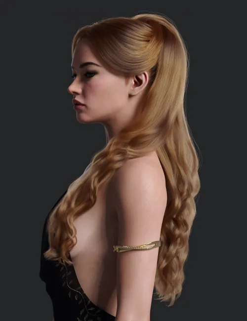 dForce Clea Hair for Genesis 9