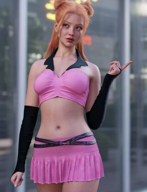 dForce Light Mood Outfit for Genesis 9